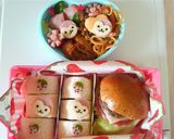 キャラ弁　ピンキーモンキー作り方16写真