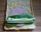 卵焼き器でロールパン作り方4写真