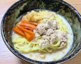 味つけはめんつゆで♪辛くない担々麺作り方7写真