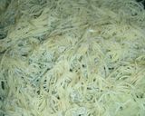 千切りじゃがいもの薄焼き＋和歌山しらす作り方5写真