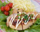 お酢で漬けた鶏ムネ肉をマヨで☆作り方5写真