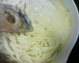 *+残りカレーで豆乳クリームパスタ+*作り方4写真