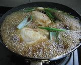 簡単　鶏チャーシュー（半熟卵入り）作り方4写真