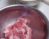つゆだく♪豚たま丼作り方1写真