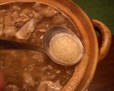 すじ肉キムチうどん作り方3写真