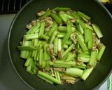 ★簡単♪　うるいと豚肉のシャキシャキ炒め作り方4写真