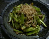 ★簡単♪　うるいと豚肉のシャキシャキ炒め作り方5写真