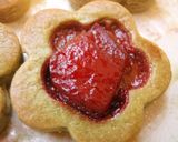 抹茶クッキー✿いちごをのせて♪作り方9写真