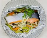 鮭のホイル焼き〜豆腐ソース〜作り方5写真