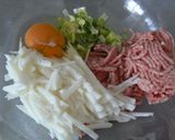長いもチーズのせ☆つくね作り方2写真