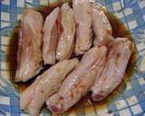 手羽中スイートチリソース焼き♪作り方1写真