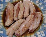 手羽中スイートチリソース焼き♪作り方1写真