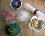 あげがポイント☆夏味ぶっかけそうめん♪作り方1写真