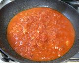 モッツァレラチーズとトマトソースのパスタ作り方4写真
