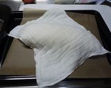 リンゴｼﾞｭｰｽ入りのレーズンリンゴパン作り方4写真