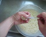 そうめんを巻く道具から作る^^;盛り付け作り方3写真