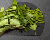 シャキシャキ旨い♡空芯菜の梅マヨ和え作り方1写真