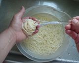 そうめんを巻く道具から作る^^;盛り付け作り方5写真