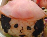 NHKノッポさん＆ゴン太くん★キャラ弁作り方7写真