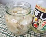 すし酢でＯＫ☆新生姜の甘酢漬け作り方3写真