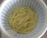 パプリカとポテトの粒マスタード炒め作り方1写真
