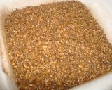鍋を使って香ばし麦茶燻製で自家製ベーコン作り方9写真