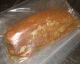 鍋を使って香ばし麦茶燻製で自家製ベーコン作り方5写真