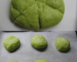 袋１つ！カキ氷シロップで簡単メロンパン❤作り方2写真