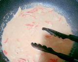 安価でカニクリームパスタ🦀作り方7写真