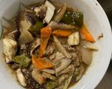 さっぱり洋風ごま素麺汁味根菜茄子甘酢酢豚作り方17写真