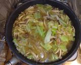 ツナしめじキャベツ和洋折衷スープパスタ作り方3写真