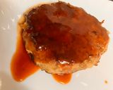 バーベキューソースのハンバーグ作り方5写真