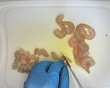 焼売や餃子の皮で外パリ中フワ♡エビはんぺん揚げ作り方1写真