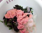 ホウレン草とツナのドレッシング和え作り方8写真