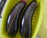 茄子のレンジ蒸し♪スタミナ豚キムチ作り方1写真