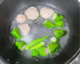 小さめピーマンの肉詰め【四毒抜き】作り方6写真