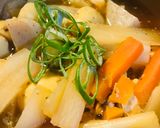 鶏肉＆根菜のおでん作り方3写真
