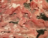 豚こまとキャベツの旨塩炒め作り方1写真