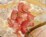 簡単具沢山・鶏肩肉のカルボナーラ風パスタ作り方5写真
