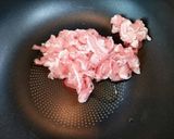 今夜の夕飯！豚バラ白菜八宝菜中華丼主菜作り方8写真
