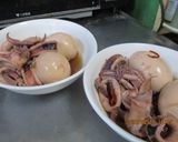 するめいかとゆで卵の煮物作り方4写真
