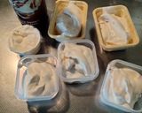 撹拌なし！ピーチ＆キャラメルアイス🍨作り方7写真