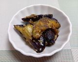 茄子のとろりん甘辛味噌󠄀炒め作り方5写真