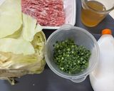 【簡単夕食】肉汁あふれる焼餃子作り方1写真