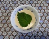 抹茶塩でいただく♪信州産大葉の天ぷら🌱✨作り方5写真