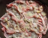 茄子と豚肉の粒マスタード炒め作り方1写真