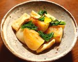 蕪の煮崩れ防止　切り口を｢焼き固め｣ます作り方7写真