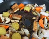 さつまいもと根菜の炒め煮作り方8写真