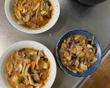簡単中華風味噌パスタ味甘酢酢豚作り方15写真