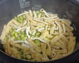 冷凍むき枝豆で❢簡単炊き込みご飯作り方3写真
